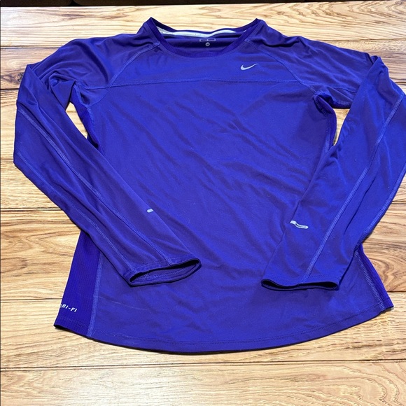 Nike Purple Long Sleeve Top - Picture 1 of 5